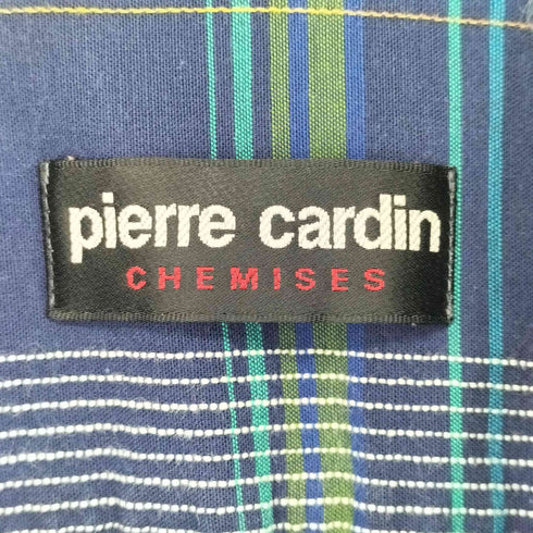 ピエールカルダン pierre cardin マルチカラーチェックシャツ メンズ