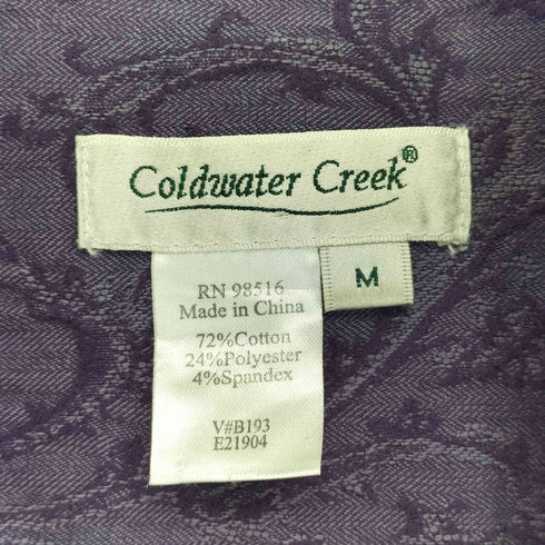 coldwater creek ジャガードジャケット レディース JPN:M