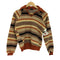ジェーシーペニー JC Penney 70s ボーダー ラグラン シャギー スキッパー ニットシャツ レディース import:S