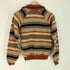 ジェーシーペニー JC Penney 70s ボーダー ラグラン シャギー スキッパー ニットシャツ レディース import:S