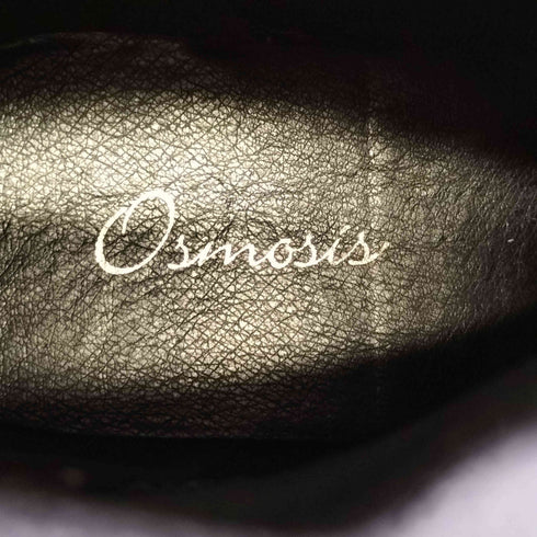 オズモーシス OSMOSIS ステッチプラットフォームブーツ レディース 36