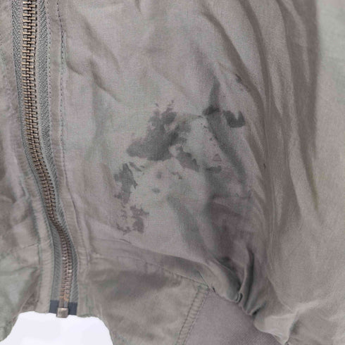 ペリーエリス PERRY ELLIS 90s シルク100 ジップアップ ブルゾン メンズ import:M