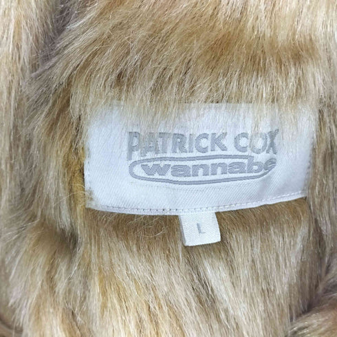 パトリックコックス PATRICK COX フェイクファー デニムジャケット Y2K メンズ import:L
