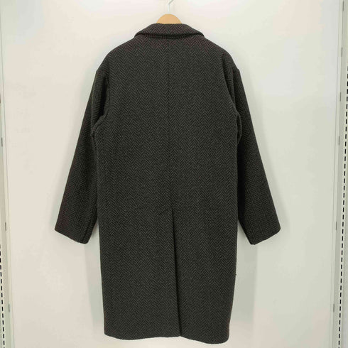 ハレ HARE 尾州 ウール ヘリンボーン ツイード チェスター コート メンズ JPN:M