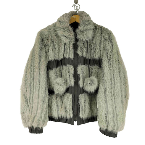ラグアジェム LAGUA GEM POMPOM FAUX フェイクファージャケット レディース FREE