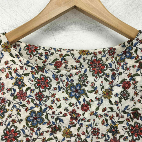 la monet フラワープリントワンピース レディース