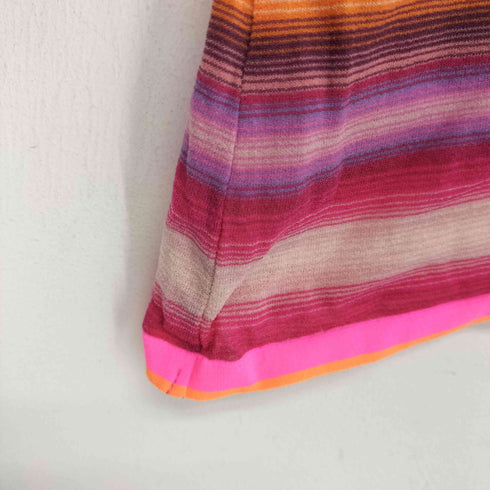 イッセイミヤケ ISSEY MIYAKE ボーダーグラデーションカットソー レディース JPN:M