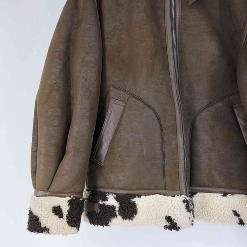 スライ SLY COW BOA OVER SIZE B-3 レディース JPN:1