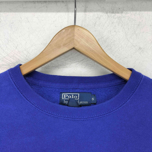 ポロバイラルフローレン Polo by RALPH LAUREN 90s ロゴ刺繍 スウェット メンズ import:S