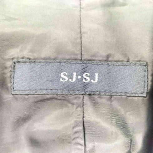 SJSJ ベロアデザインブルゾン レディース