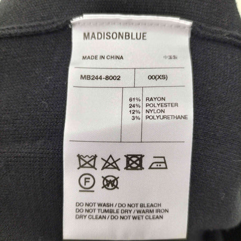 マディソンブルー MADISONBLUE DOUBLE FACE KNIT PT レディース JPN:XS