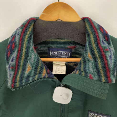 ランズエンド LANDS END 90S USA製 裏地フリースナイロンジャケット メンズ import:M