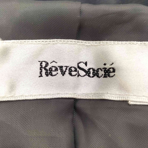 revesocie ブルーフォックスファー ロング ダウンコート レディース 11AR