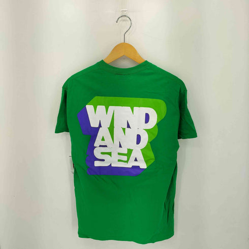 ウィンダンシー WIND AND SEA 両面プリント クルーネック半袖シャツ メンズ M
