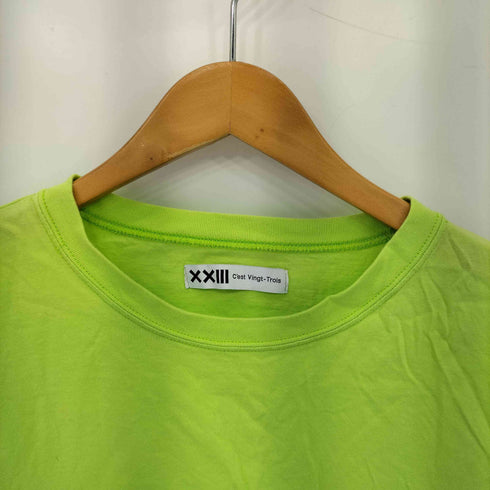 XXIII C’est Vingt-Trois コットン クルーネック 半袖Tシャツ street メンズ L