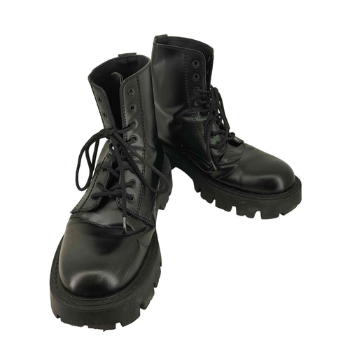 ザラ ZARA Chunky Lace Up Combat Boots メンズ JPN:42
