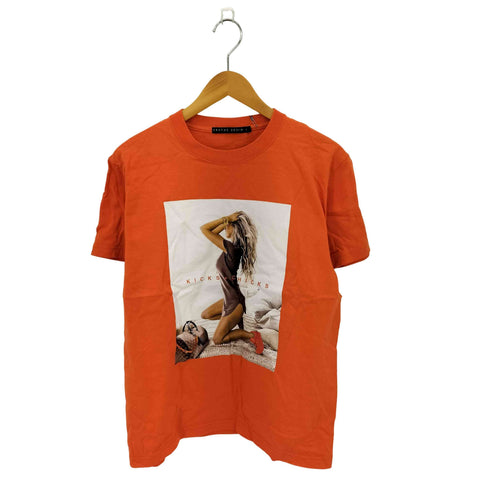 クライムデニム KRHYME DENIM フロントプリント 半袖 クルーネック Tシャツ メンズ M