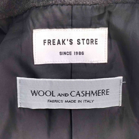 フリークスストア FREAKS STORE カシミヤ混 ウールチェスターコート メンズ JPN:M