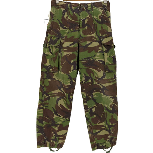 ブリティッシュアーミー BRITISH ARMY 90s 99年会計 イギリス軍 DCTA TROUSERS DPM COMBAT LIGHTWEIGHT DPMカモ ライトウェイト コンバットトラウザー カーゴパンツ メンズ L 75 W80 S96