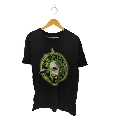 CONTROL フロントプリント 半袖 クルーネック Tシャツ メンズ L