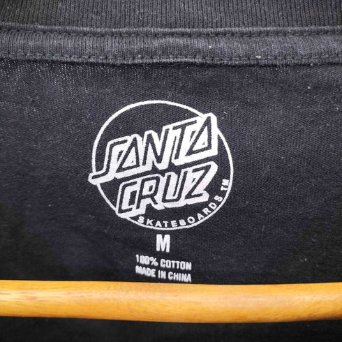 サンタクルズ SANTA CRUZ 両面プリント ロングスリーブ クルーネック Tシャツ レディース M
