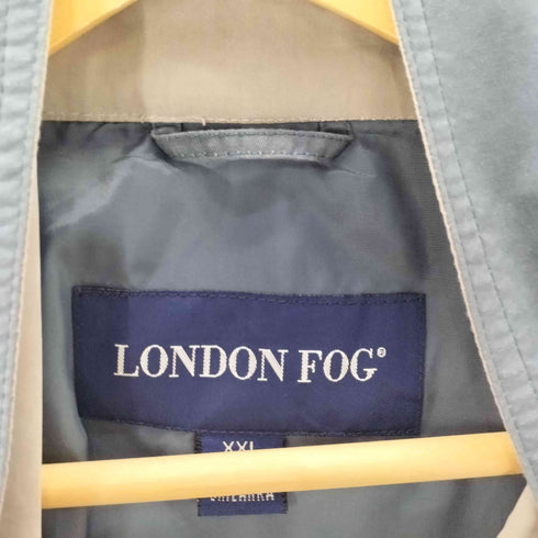 ロンドンフォグ LONDON FOG ポリ ナイロン ピーチスキン スタンドカラー スイングトップ ジャケット メンズ import:XXL