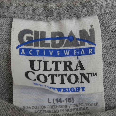 ギルダン GILDAN 両面プリントTシャツ レディース L 14-16