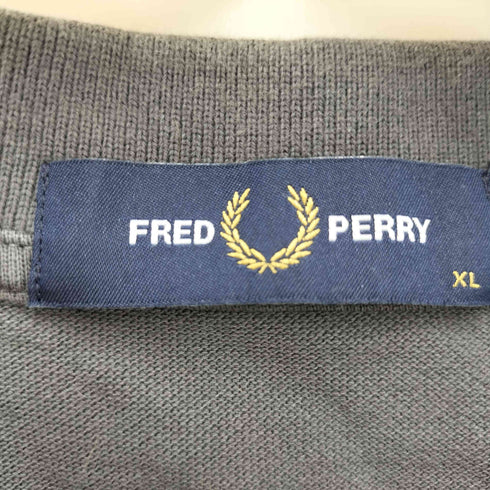 フレッドペリー FRED PERRY 鹿の子 長袖 ポロシャツ メンズ JPN:XL