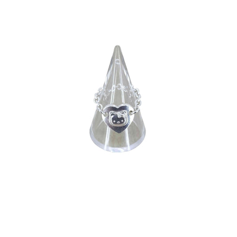 LANIE heart plate Ring silver925 レディース 11号