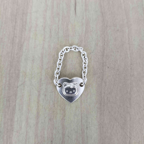 LANIE heart plate Ring silver925 レディース 11号