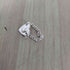LANIE heart plate Ring silver925 レディース 11号
