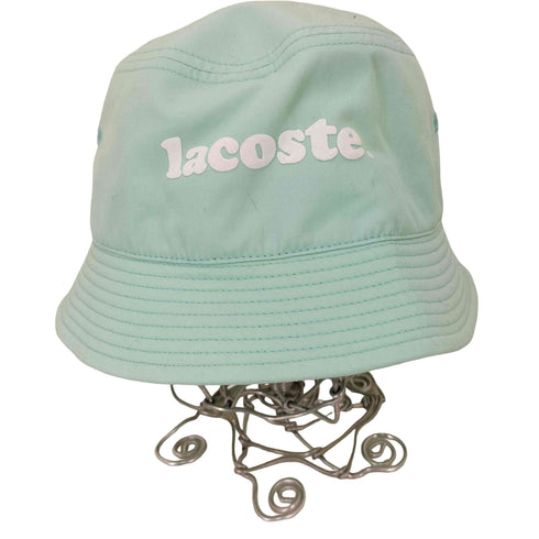 ラコステ LACOSTE POPLIN BUCKET HAT レディース 58m