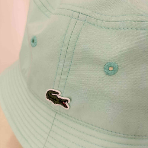 ラコステ LACOSTE POPLIN BUCKET HAT レディース 58m