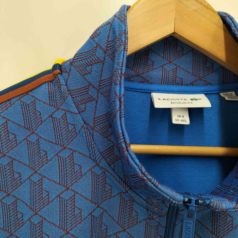 ラコステ LACOSTE モノグラムジャカードトラックジャケット メンズ 9
