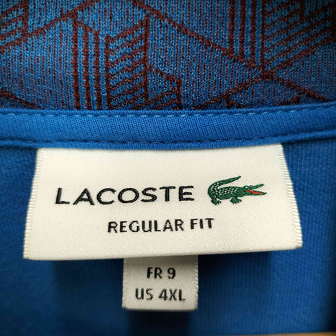 ラコステ LACOSTE モノグラムジャカードトラックジャケット メンズ 9