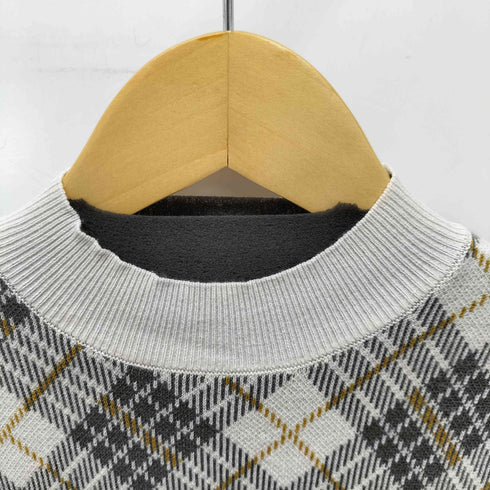 ダーリッチ Darich 24SS チェックジャガードノースリニットミニワンピース レディース FREE