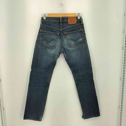 リーバイス Levis Lot705 革パッチ ジップアップ ストレッチ ストレート デニムパンツ レディース 28