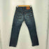 リーバイス Levis Lot705 革パッチ ジップアップ ストレッチ ストレート デニムパンツ レディース 28