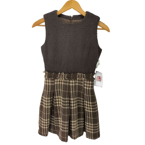 ダーリッチ Darich 24AW ツイードフレアミニワンピース レディース FREE