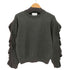 クラネ CLANE CLANE BACK SHOULDER FRILL KNIT TOPS レディース JPN:2