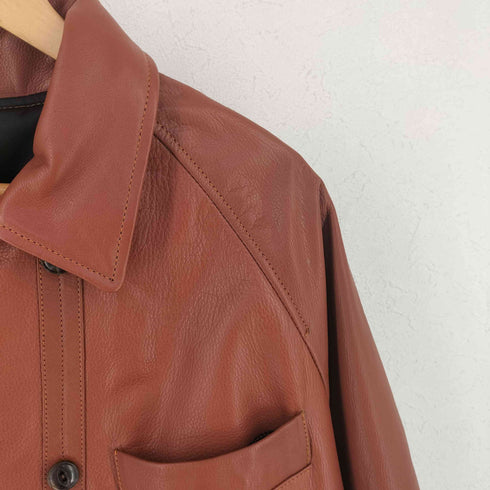 CCU L.C COVERALL SHIRT カウレザー カバーオール domestic メンズ JPN:2
