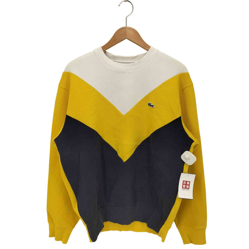 ラコステ LACOSTE Colorblock Cotton Blend Crew Neck Sweatshirt メンズ JPN:4