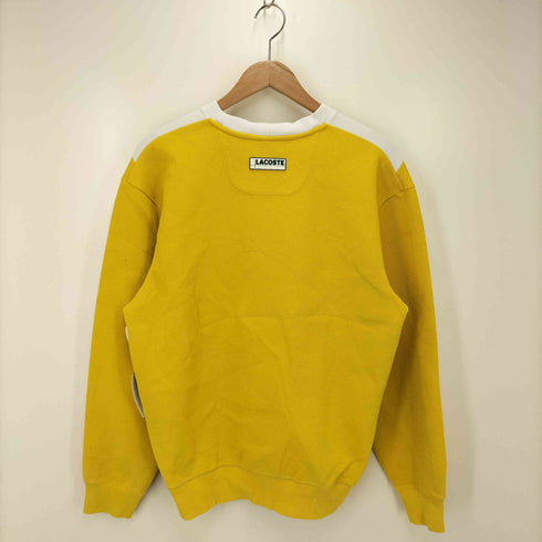 ラコステ LACOSTE Colorblock Cotton Blend Crew Neck Sweatshirt メンズ JPN:4