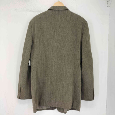 コムサデモードメン COMME CA DU MODE MEN 90s 三つボタン ヘリンボーン柄 テーラードジャケット メンズ JPN:3
