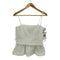 ザラ ZARA 25SS コントラストデザインポプリントップス レディース import:S