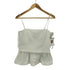 ザラ ZARA 25SS コントラストデザインポプリントップス レディース import:S