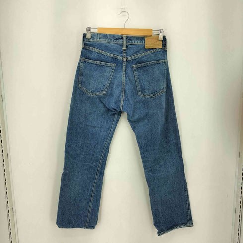 オアスロウ orSlow ボタンフライ 赤耳 セルヴィッチ ストレートデニムパンツ メンズ S