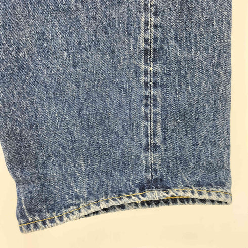 オアスロウ orSlow ボタンフライ 赤耳 セルヴィッチ ストレートデニムパンツ メンズ S