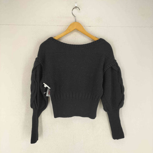 リリーブラウン Lily Brown ケーブルニットプルオーバー レディース ONE SIZE