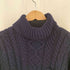 Guernsey Woollens イギリス製 ウール タートルネック ニット メンズ import:M
